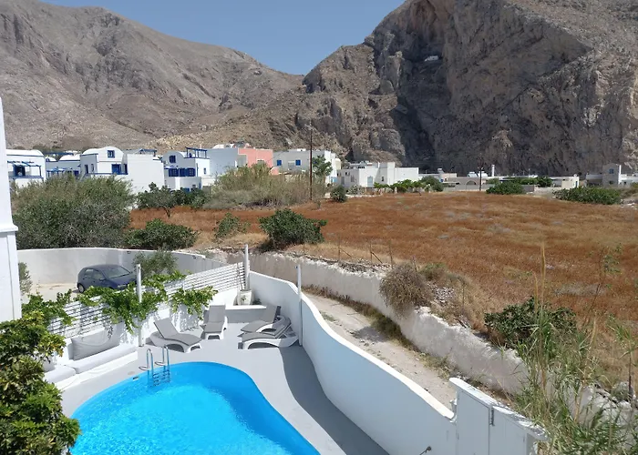 Lägenhetshotell Alma Thera Boutique Perissa (Santorini)
