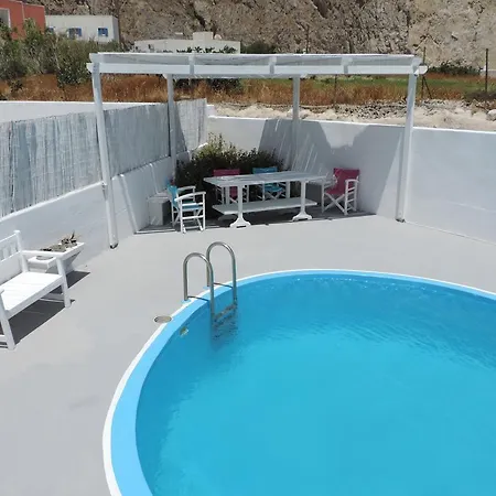 아파트호텔 Alma Thera Boutique Rooms - Perissa Santorini 페리사